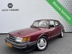 Saab 900 S 2.0 Turbo Leer Elek ramen 5 deurs Unieke auto, Auto's, Saab, Voorwielaandrijving, Lederen bekleding, Gebruikt, Zwart