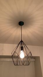 À vendre : lampes suspendues noires élégantes, Enlèvement, Utilisé, Synthétique