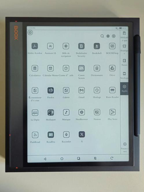 Tablette E ink Reader Onyx Boox note Air 3, Computers en Software, E-readers, Zo goed als nieuw, Ophalen of Verzenden
