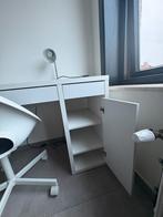 Witte bureau ikea, Huis en Inrichting, Bureaus, Ophalen, Bureau
