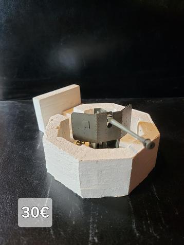 Ringstand met 5cm KwK/L60 1/35 beschikbaar voor biedingen