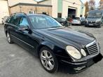 Mercedes E200CDI, Auto's, Achterwielaandrijving, Zwart, 4 cilinders, Leder en Stof
