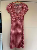 Rood-wit-zwarte wikkeljurk JBC dames – maat 36, Ophalen, JBC, Zo goed als nieuw, Maat 36 (S)