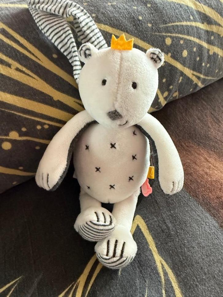 Jouets Musicale Noukies Mini Sam Ours Polaire, Kinderen en Baby's, Speelgoed | Babyspeelgoed, Zo goed als nieuw, Overige typen