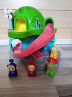 Teletubbies huis en de Teletubbies, Kinderen en Baby's, Speelgoed | Fisher-Price, Zo goed als nieuw, Ophalen