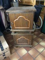 Table de nuit bois, 45 à 65 cm, Enlèvement, Utilisé, 55 à 70 cm