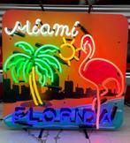 Miami florida neon & veel andere USA mancave decoratie neons, Collections, Marques & Objets publicitaires, Enlèvement ou Envoi