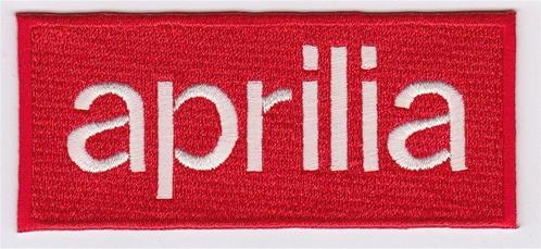Aprilia stoffen opstrijk patch embleem #2, Motoren, Accessoires | Overige, Nieuw, Verzenden