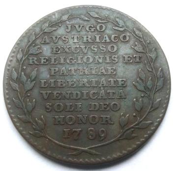 medaille 1789 1790 brabantse omwenteling T. Van berckel beschikbaar voor biedingen