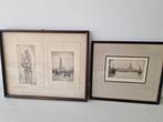 Etsen van Juliaan Severin (Antwerpen), Antiek en Kunst, Kunst | Etsen en Gravures, Ophalen of Verzenden