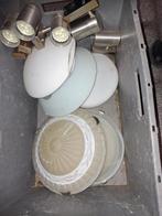 Plafondverlichting, Huis en Inrichting, Lampen | Plafondlampen, Ophalen, Gebruikt, Glas, Klassiek