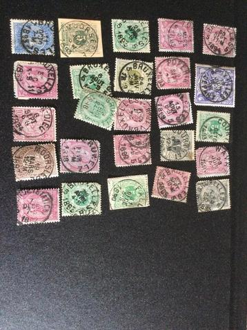 Oude B postzegels  beschikbaar voor biedingen