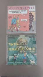 2 45 tours Tintin, Enlèvement ou Envoi, Utilisé, Single
