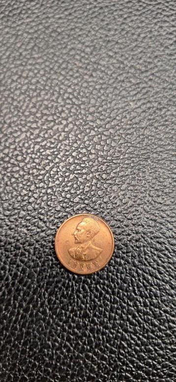 2##   Ethiopië 5 cent 1943-1944 beschikbaar voor biedingen