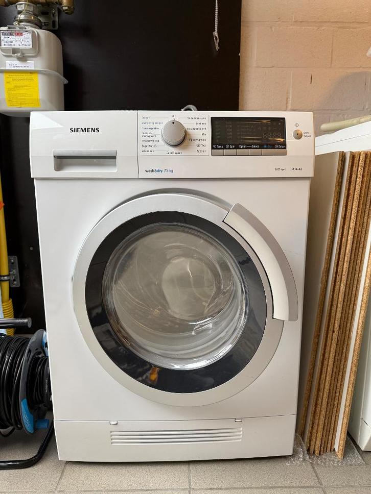 Siemens wash & dry 7 / 4 kg 1400rpm, Electroménager, Lave-linges séchants, Utilisé, 6 à 8 kg, Moins de 85 cm, Enlèvement ou Envoi