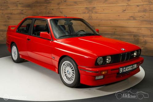 BMW M3 (E30) 1989 | Route 66 auctions, Auto's, Oldtimers, Bedrijf, Te koop, BMW, Benzine, Coupé, 2 deurs, Handgeschakeld, Rood