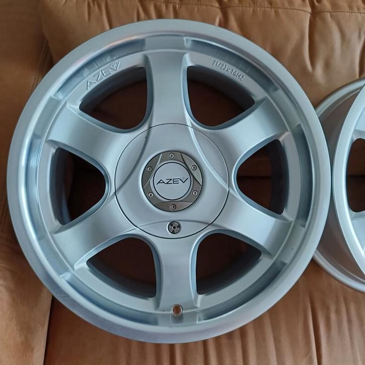 AZEV Velgen 4x100, Auto-onderdelen, Banden en Velgen, Velg(en), Ophalen