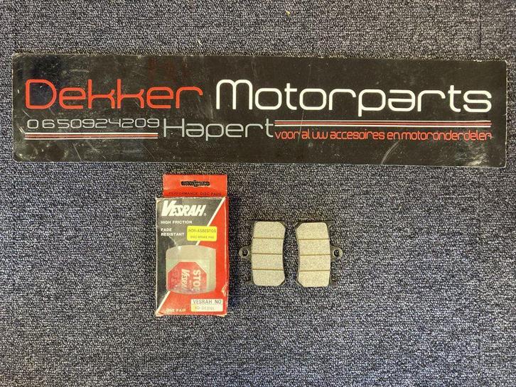 Vesrah remblokken VD-248 NA voorzijde div Yamaha's, Motoren, Onderdelen | Yamaha, Nieuw, Ophalen of Verzenden