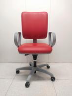 Rode bureaustoel kwaliteitsvol merk Aresline, Ophalen of Verzenden, Zo goed als nieuw, Bureaustoel, Rood