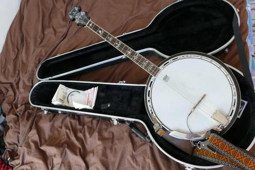 Banjo 4 snaren, Muziek en Instrumenten, Snaarinstrumenten | Banjo's, Gebruikt, Gitaarbanjo, Ophalen