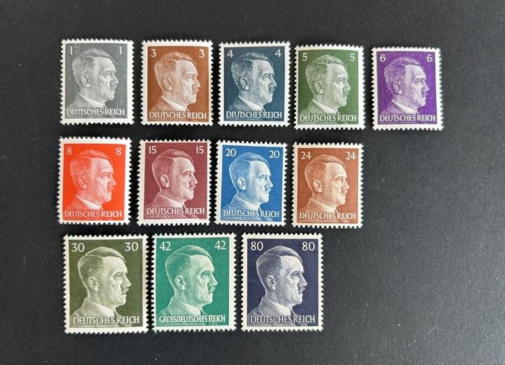 Adolf Hitler - 1941 - postzegels vanaf 781, Postzegels en Munten, Postzegels | Europa | Duitsland, Postfris, Duitse Keizerrijk