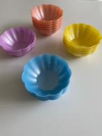 Plastic servies bloemvorm, Enlèvement, Utilisé, Autres matériaux, Autres styles