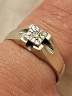 Bague en or blanc 18k muni d'un diamant   authentique!!!, Bijoux, Sacs & Beauté, Bagues, Blanc, Or, Homme