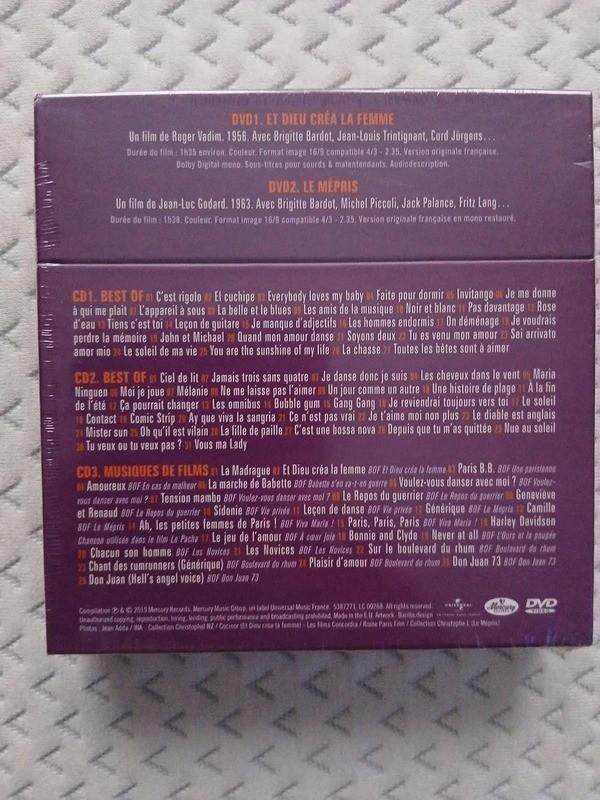 Brigitte Bardot: Ciné Musique Collector, Ophalen of Verzenden, Nieuw in verpakking, Pop, Boxset