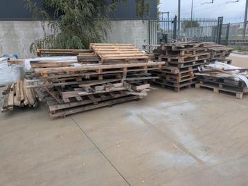 palletten, brandhout beschikbaar voor biedingen