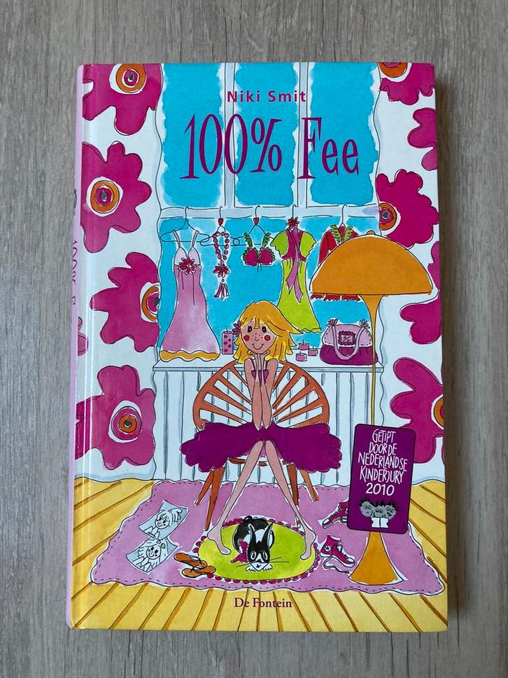 100% Fee van Niki Smit, Boeken, Kinderboeken | Jeugd | 10 tot 12 jaar, Zo goed als nieuw, Fictie, Ophalen