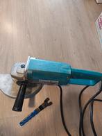 MAKITA 230MM HAAKSE SLIJPER MET SLEUTEL, Bricolage & Construction, Outillage | Meuleuses, 1000 watts ou plus, Utilisé, Enlèvement ou Envoi