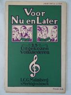 Ancien livret Chansons hollandaises Chansons folkloriques, A.M. van den Donk, Enlèvement ou Envoi