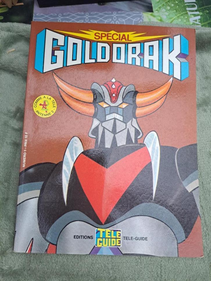 GOLDORAK VINTAGE SPECIAL NR. 1 TELEGIDS TOEI 1978 A2, Boeken, Stripverhalen, Gelezen, Eén stripboek, Ophalen of Verzenden