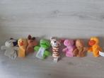 Pluche Vingerdiertjes, Kinderen en Baby's, Speelgoed | Knuffels en Pluche, Ophalen of Verzenden, Zo goed als nieuw