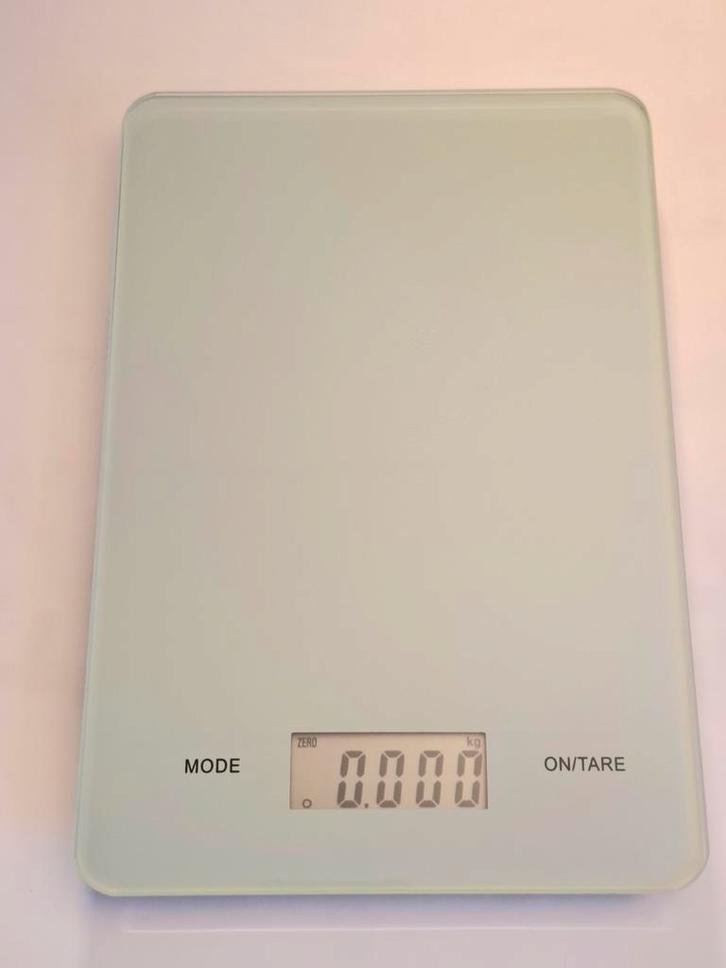 Digitale keukenweegschaal, Elektronische apparatuur, Weegschalen, Gebruikt, Keukenweegschaal, Ophalen of Verzenden
