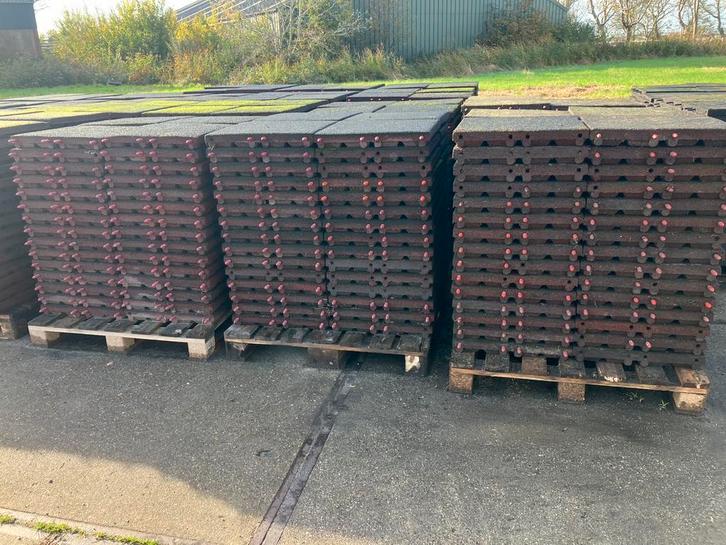 🐴 420 rubberen matten, stalmatten 50x50x6,5cm 🐴, Dieren en Toebehoren, Stalling en Weidegang