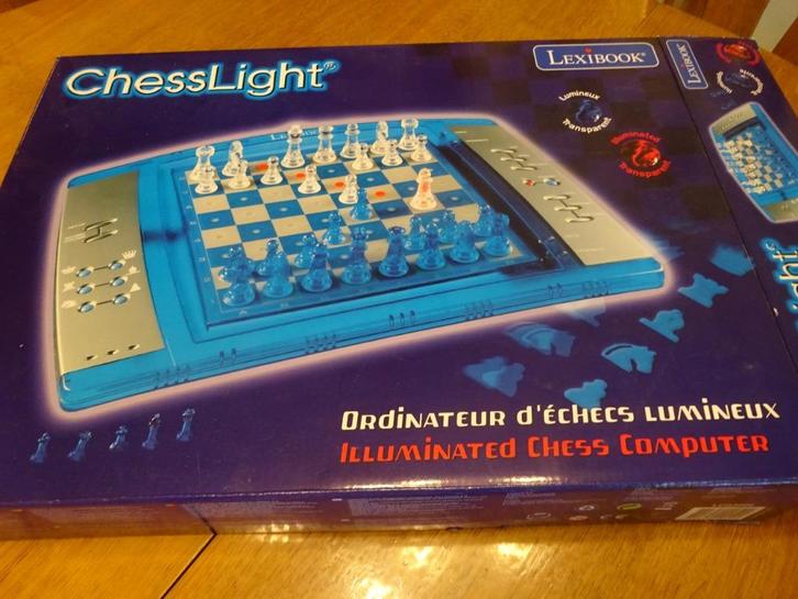 Chesslight Lexibook Luminous schaakcomputer voor 7+, Kinderen en Baby's, Speelgoed | Educatief en Creatief, Zo goed als nieuw