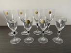 Set van 4 + 4 borrelglaasjes 2 formaten, Verzamelen, Ophalen, Zo goed als nieuw, Borrel- of Shotglas