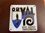 Emaille plaat van Orval, Ophalen of Verzenden, Nieuw, Reclamebord, Plaat of Schild, Overige merken