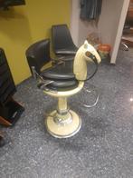 Kinderkappersstoel paardje in font, Antiek en Kunst, Ophalen