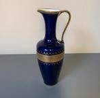 Vintage Vaasje KPM porselein in kobalt blauw en goud 24kt, Antiek en Kunst, Ophalen of Verzenden