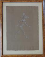 LEONOR FINI / NAAKTE VROUW / KLEURETS / 87x69cm / KADER SIG, Enlèvement