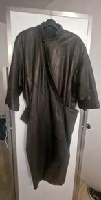 Leder mantel, Verzenden, Gedragen, Maat 38/40 (M)