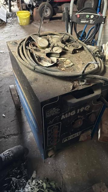 MIG laspost 190, Doe-het-zelf en Bouw, Gereedschap | Lasapparaten, Ophalen, Gebruikt, 150 tot 250 ampère, Overige typen