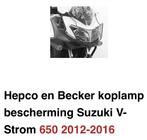 Hepco & Becker koplamp grill Vstrom 650, Motoren, Onderdelen | Suzuki