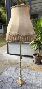 160cm hoge vloerlamp met lampenkap, Huis en Inrichting, Lampen | Vloerlampen, Ophalen, Gebruikt, Metaal, 150 tot 200 cm