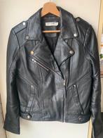 Leren jas maat 38 NIEUW, Ophalen of Verzenden, Maat 38/40 (M), Zwart