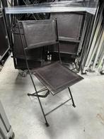 Lot de chaises ( 180), Vijf, Zes of meer stoelen, Gebruikt, Metaal, Bruin