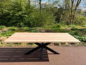 STIJLVOLLE TUINTAFEL 365 €/tafel. Aankoopprijs 895 euro. beschikbaar voor biedingen