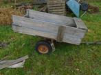 Aanhangwagentje voor motoculteur of zitmaaier, Tuin en Terras, Ophalen, Gebruikt, Overige soorten